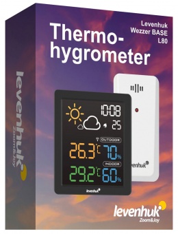 Термогигрометр Levenhuk Wezzer BASE L80